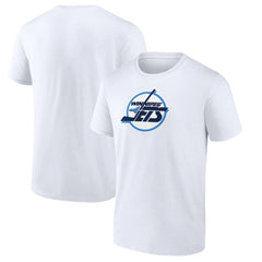 Winnipeg Jets Primary Logo T-Shirt - White - NHL