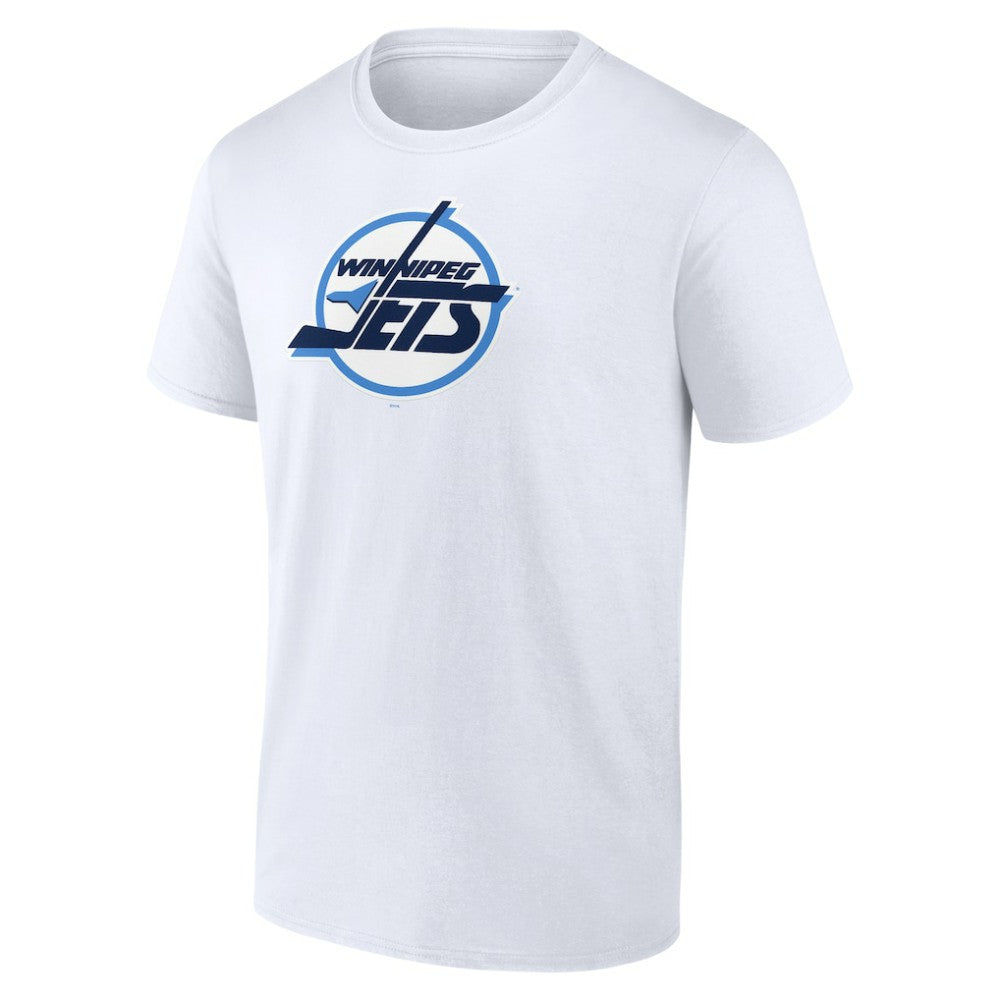 Winnipeg Jets Primary Logo T-Shirt - White - NHL