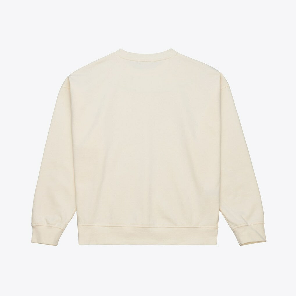 Seattle Seahawks Women's Tonal Arch Sweatshirt Cream | Mitchell & Ness