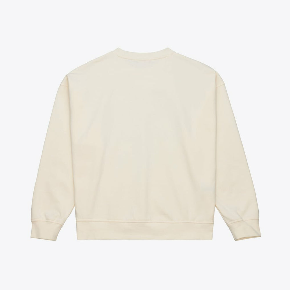 Chicago Bears Women's Tonal Arch Sweatshirt Cream | Mitchell & Ness