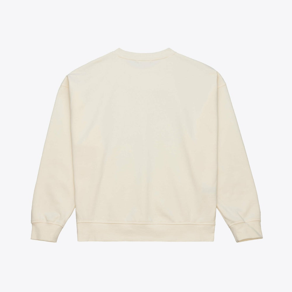 Green Bay Packers Women's Tonal Arch Sweatshirt Cream | Mitchell & Ness