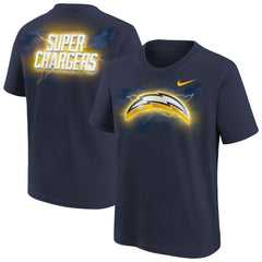 Los Angeles Chargers Youth Super Chargers Alt Pack T-Shirt Navy | Nike for Sale