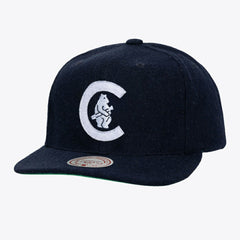 Chicago Cubs Unisex Vintage Fit Melton Wool Adjustable Hat - MLB