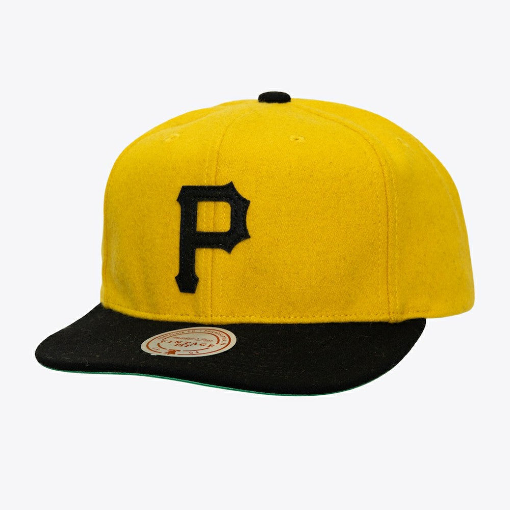 Pittsburgh Pirates Unisex Vintage Fit Melton Wool Adjustable Hat - MLB