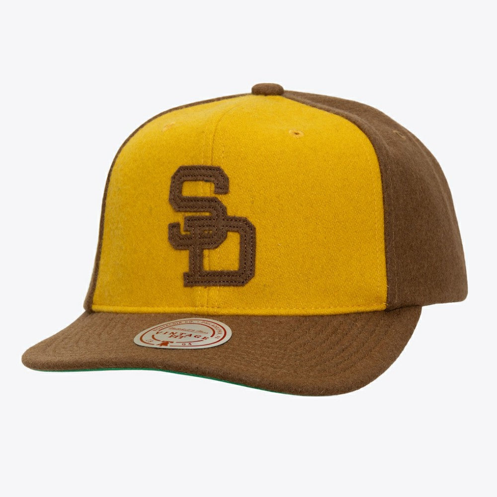 San Diego Padres Unisex Vintage Fit Melton Wool Adjustable Hat - MLB