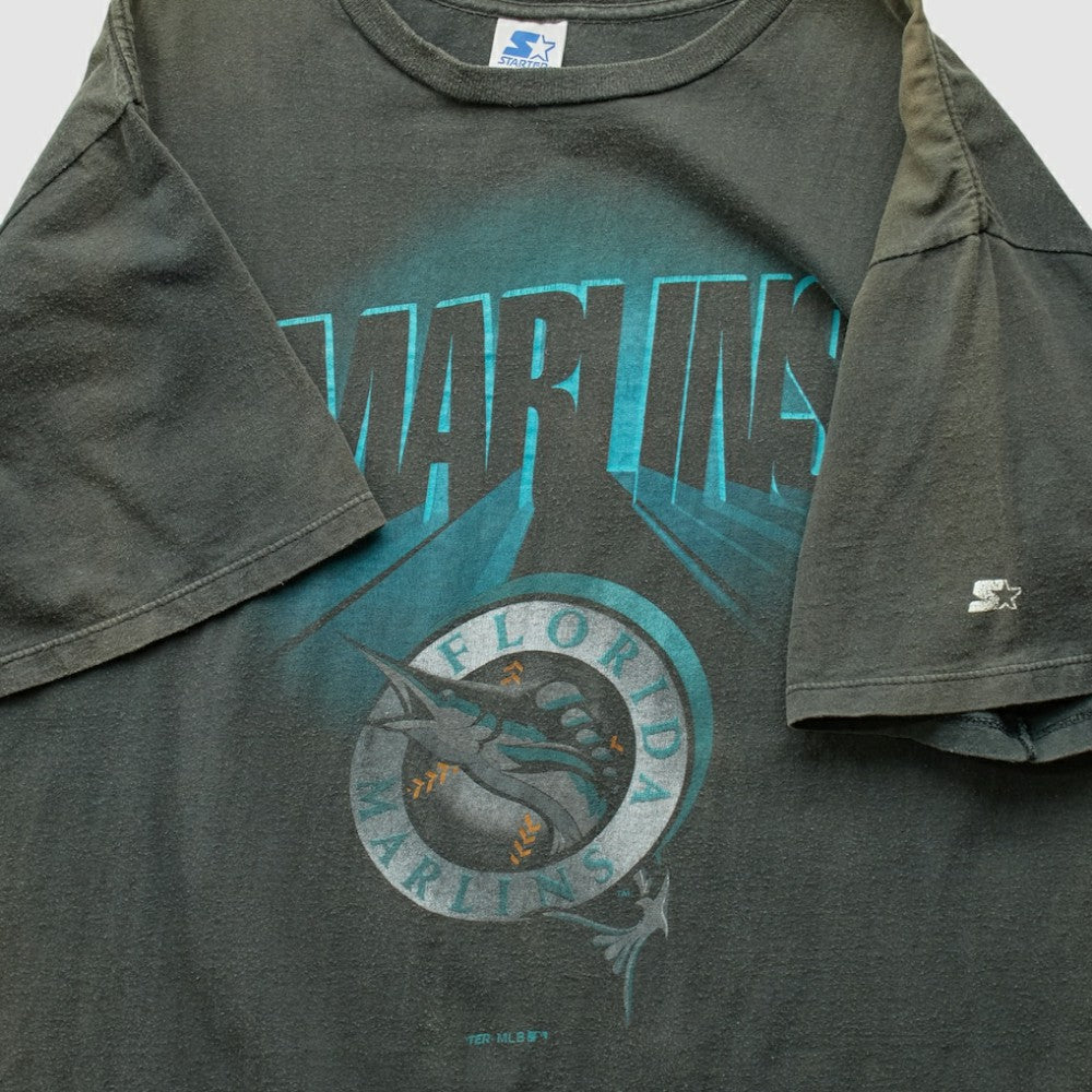 Miami Marlins Starter 90s T-Shirt - MLB