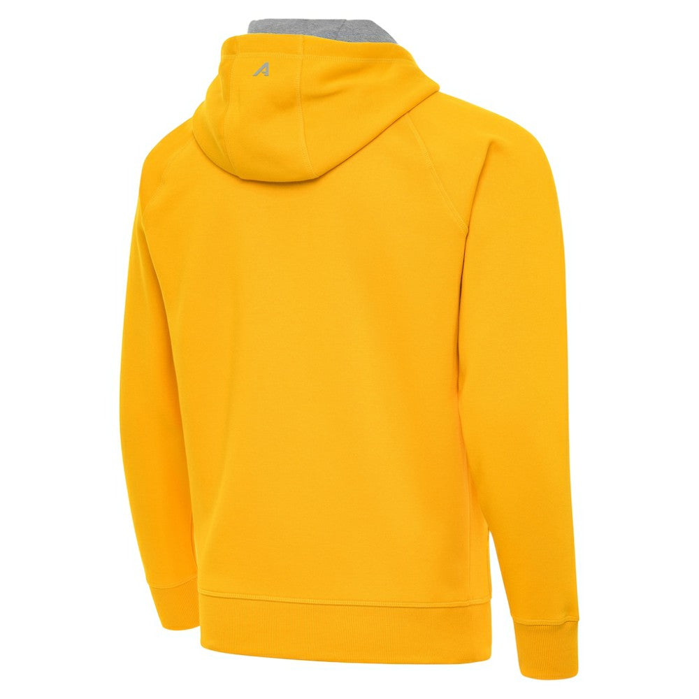 Boston Bruins Antigua Victory Full-Zip Hoodie - Gold - NHL