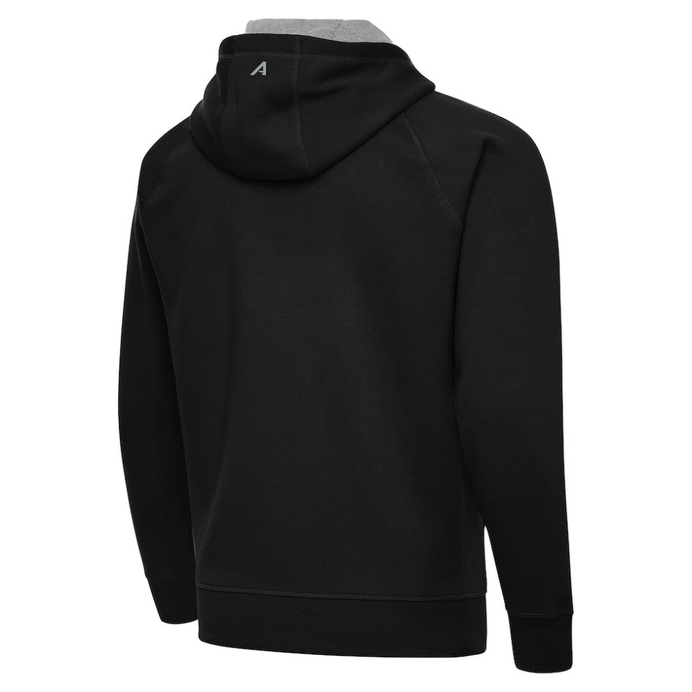 Boston Bruins Antigua Victory Full-Zip Hoodie - Black - NHL