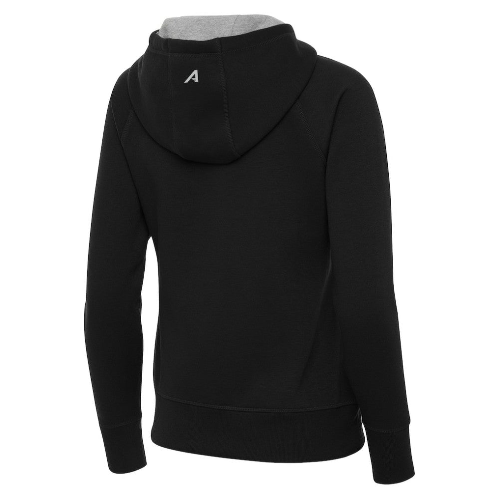 Boston Bruins Antigua Women's Victory Full-Zip Hoodie - Black - NHL