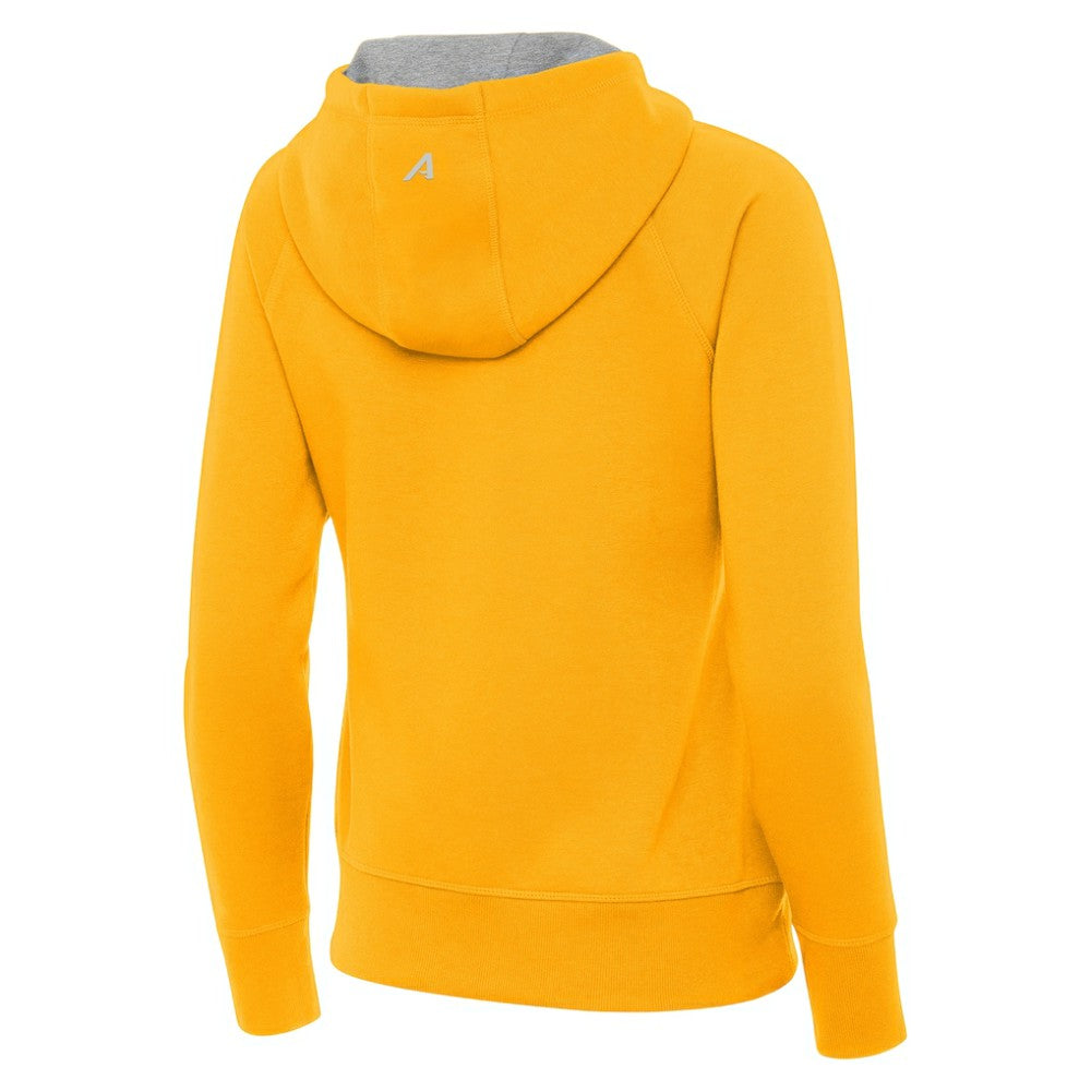 St. Louis Blues Antigua Women's Victory Full-Zip Hoodie - Gold - NHL