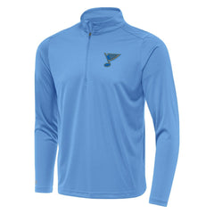 St. Louis Blues Antigua Tribute Lightweight Quarter-Zip Pullover - Blue - NHL