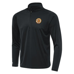 Boston Bruins Antigua Tribute Lightweight Quarter-Zip Pullover - Gray - NHL