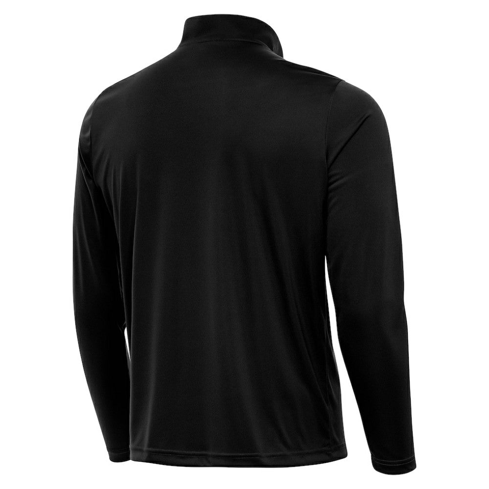 Boston Bruins Antigua Tribute Lightweight Quarter-Zip Pullover - Black - NHL