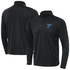 St. Louis Blues Antigua Tribute Lightweight Quarter-Zip Pullover - Gray - NHL