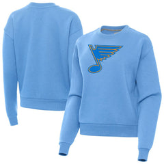St. Louis Blues Antigua Women's Victory Pullover Sweatshirt - Blue - NHL