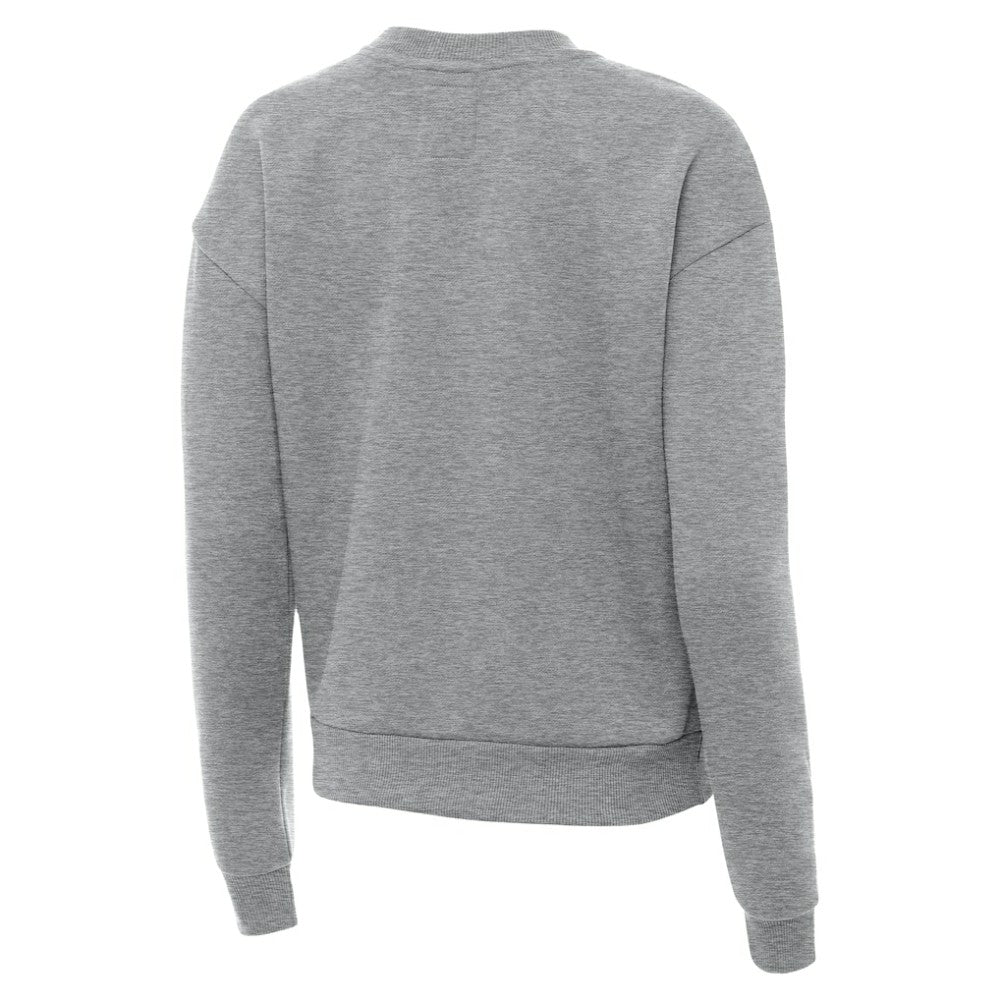 St. Louis Blues Antigua Women's Victory Pullover Sweatshirt - Heather Gray - NHL