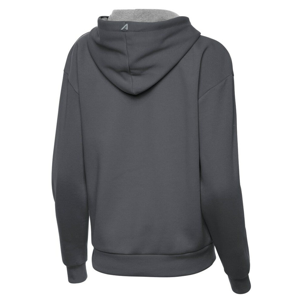 St. Louis Blues Antigua Women's Victory Pullover Hoodie - Charcoal - NHL