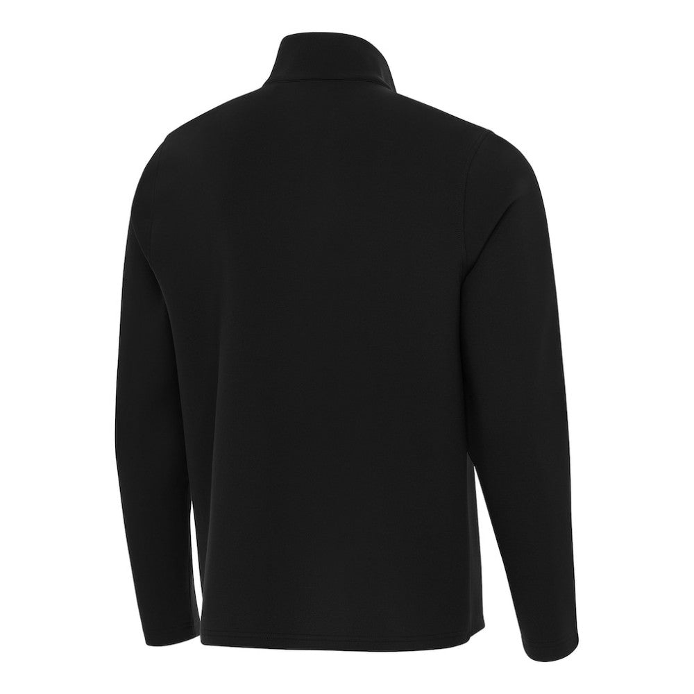 Boston Bruins Antigua Insider Quarter-Zip Pullover - Black - NHL