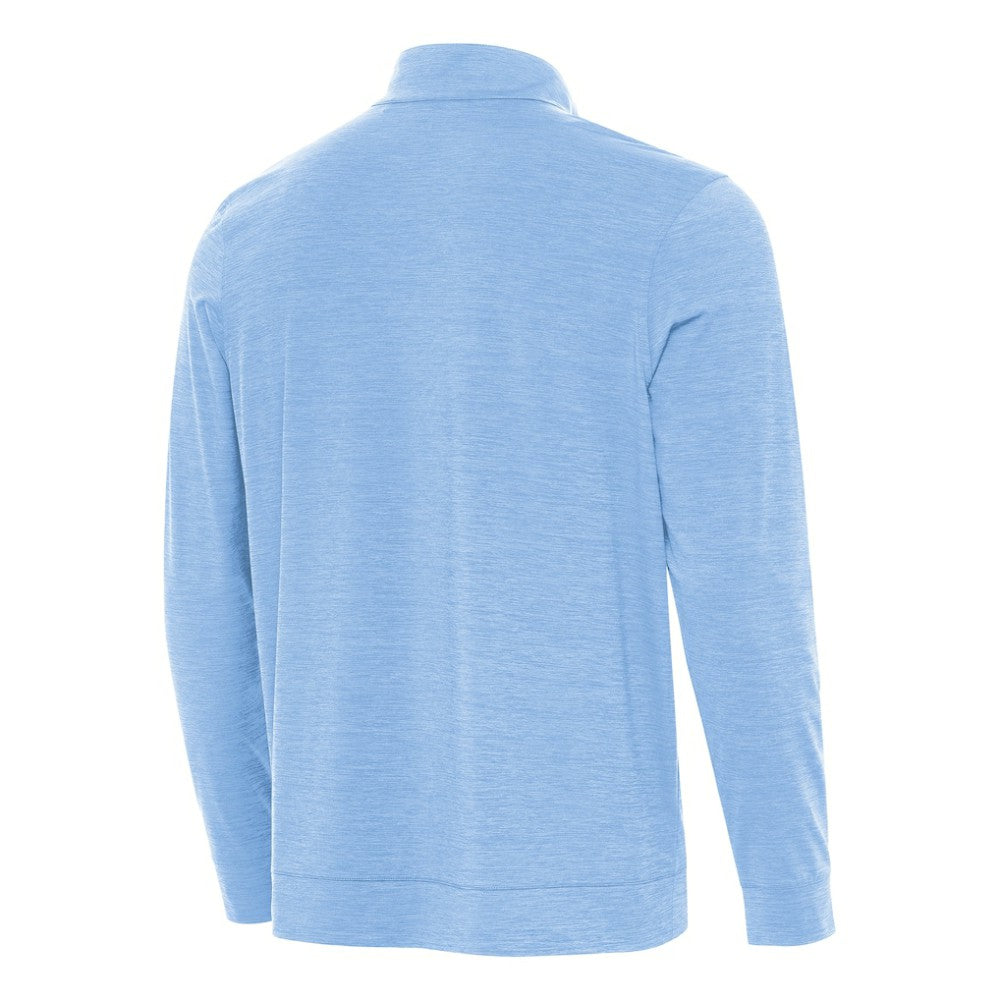 St. Louis Blues Antigua Bright Quarter-Zip Pullover - Heather Blue - NHL