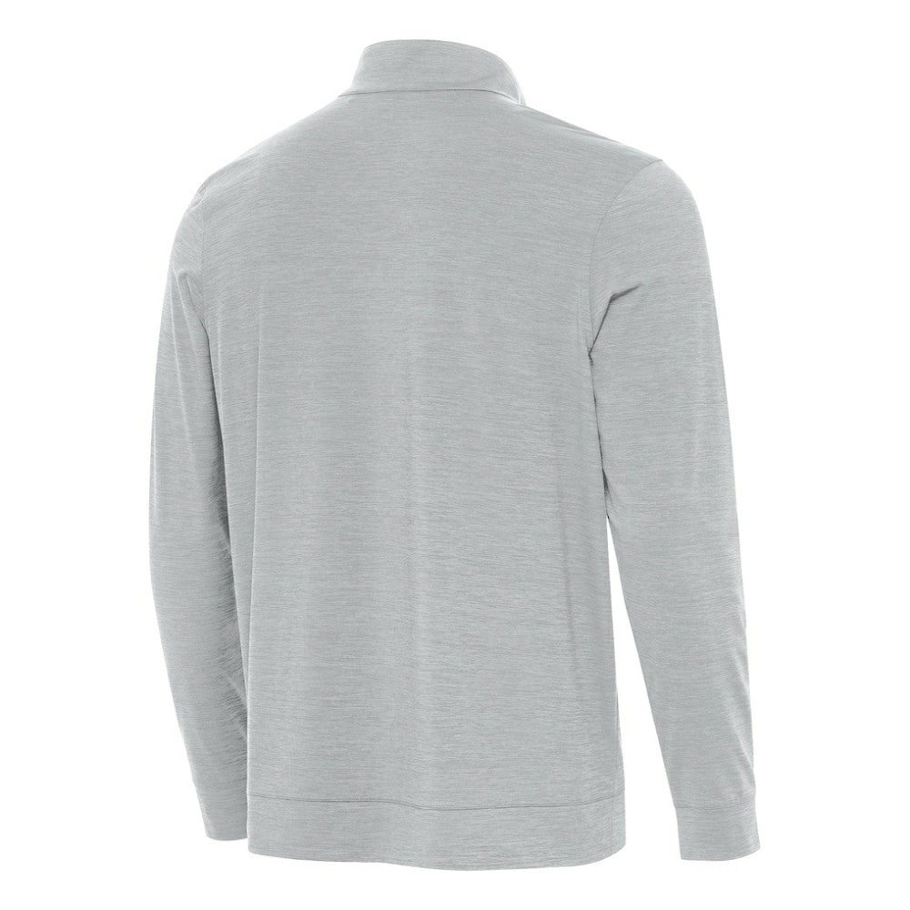 St. Louis Blues Antigua Bright Quarter-Zip Pullover - Heather Gray - NHL