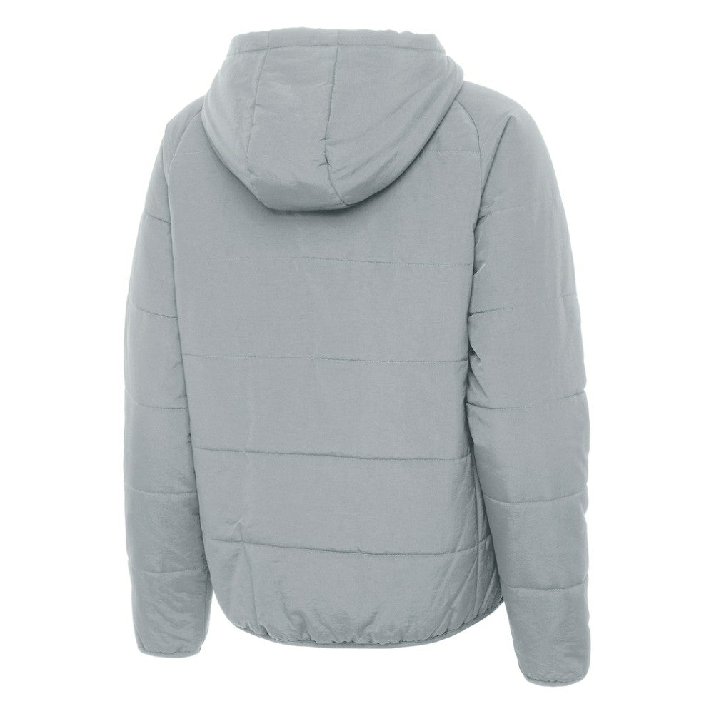 St. Louis Blues Antigua Women's Raglan Universe Full-Zip Hooded Jacket - Gray - NHL