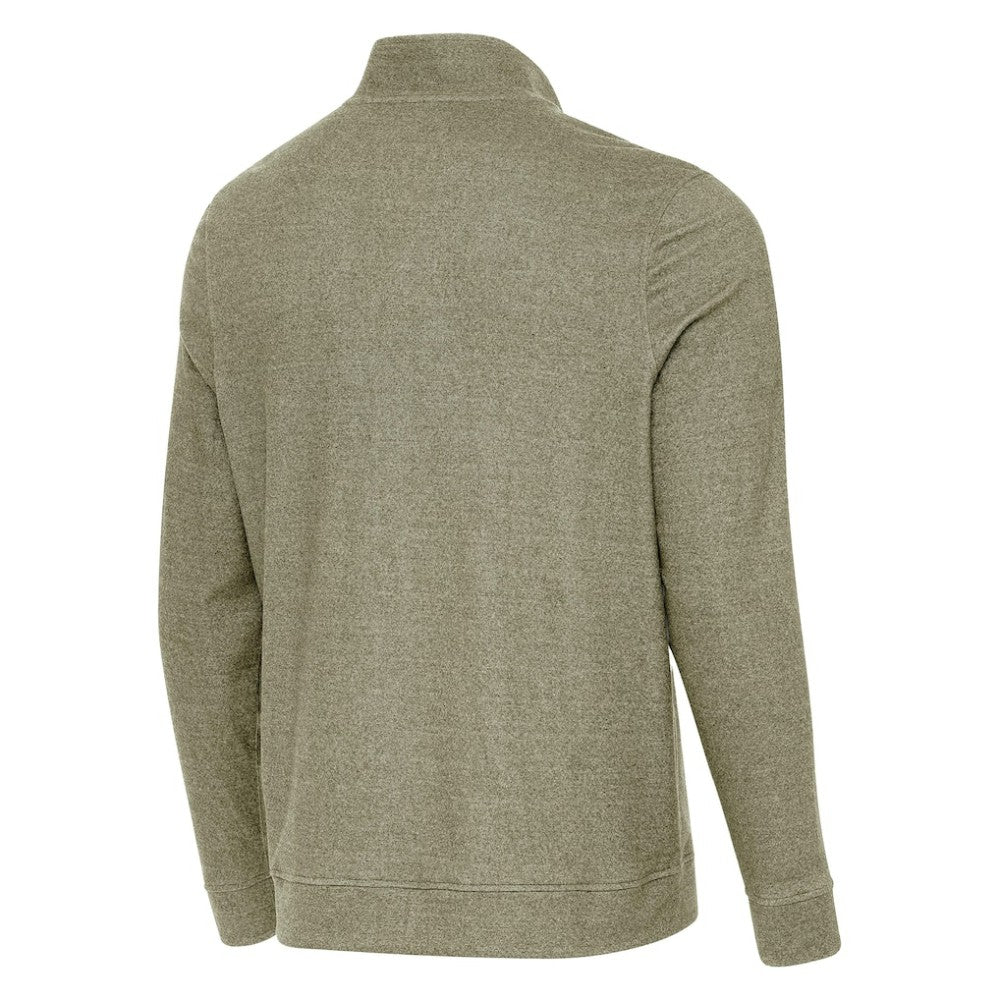 St. Louis Blues Antigua Subtle Quarter-Zip Sweatshirt - Olive - NHL