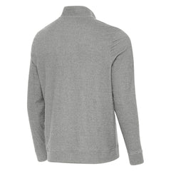 St. Louis Blues Antigua Subtle Quarter-Zip Sweatshirt - Heather Gray - NHL