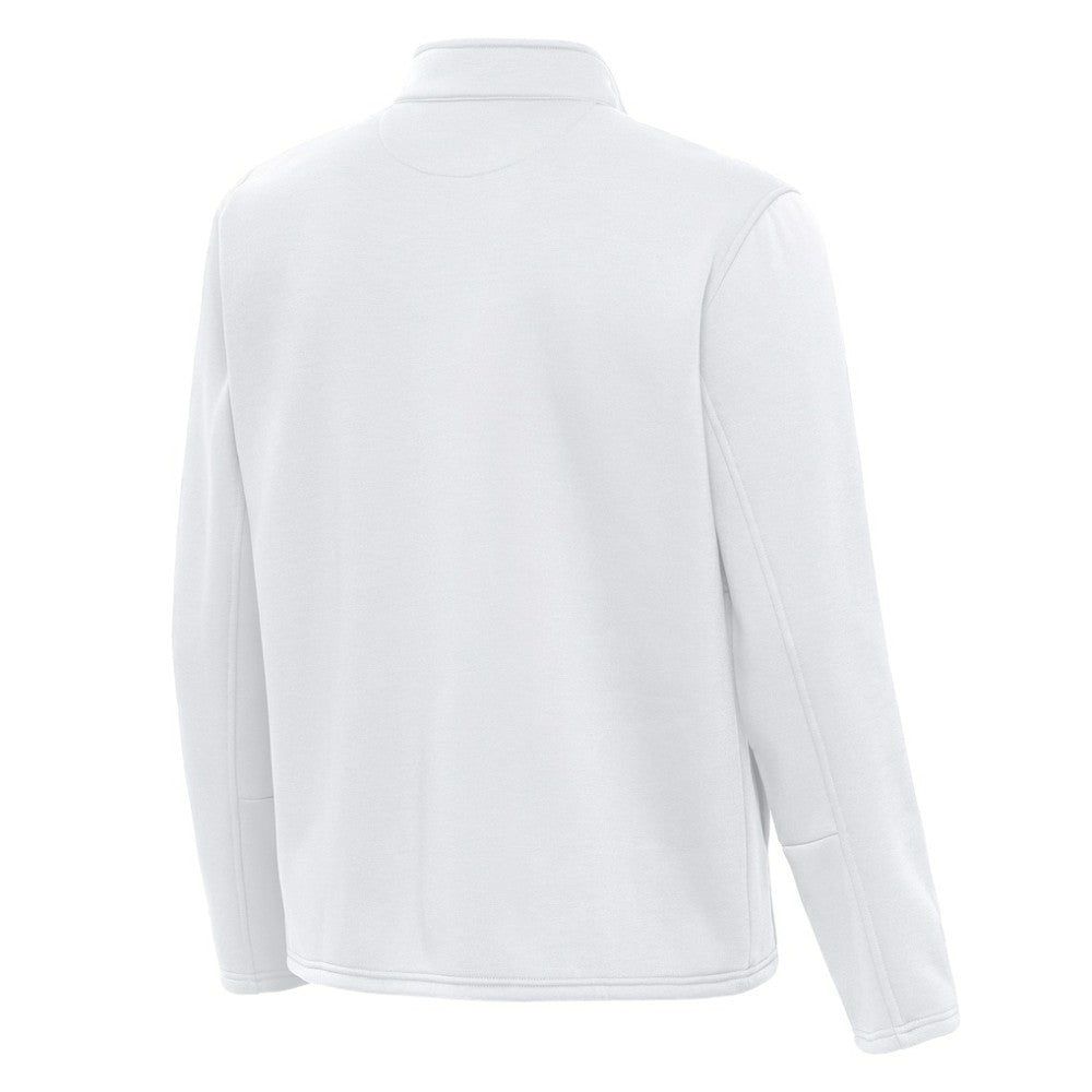 St. Louis Blues Antigua Twist Quarter-Zip Pullover Jacket - White - NHL