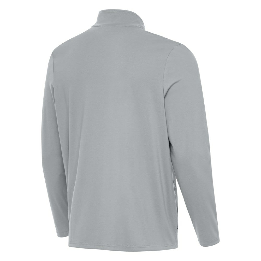 Boston Bruins Antigua Perilous Quarter-Zip Sweatshirt - Gray - NHL