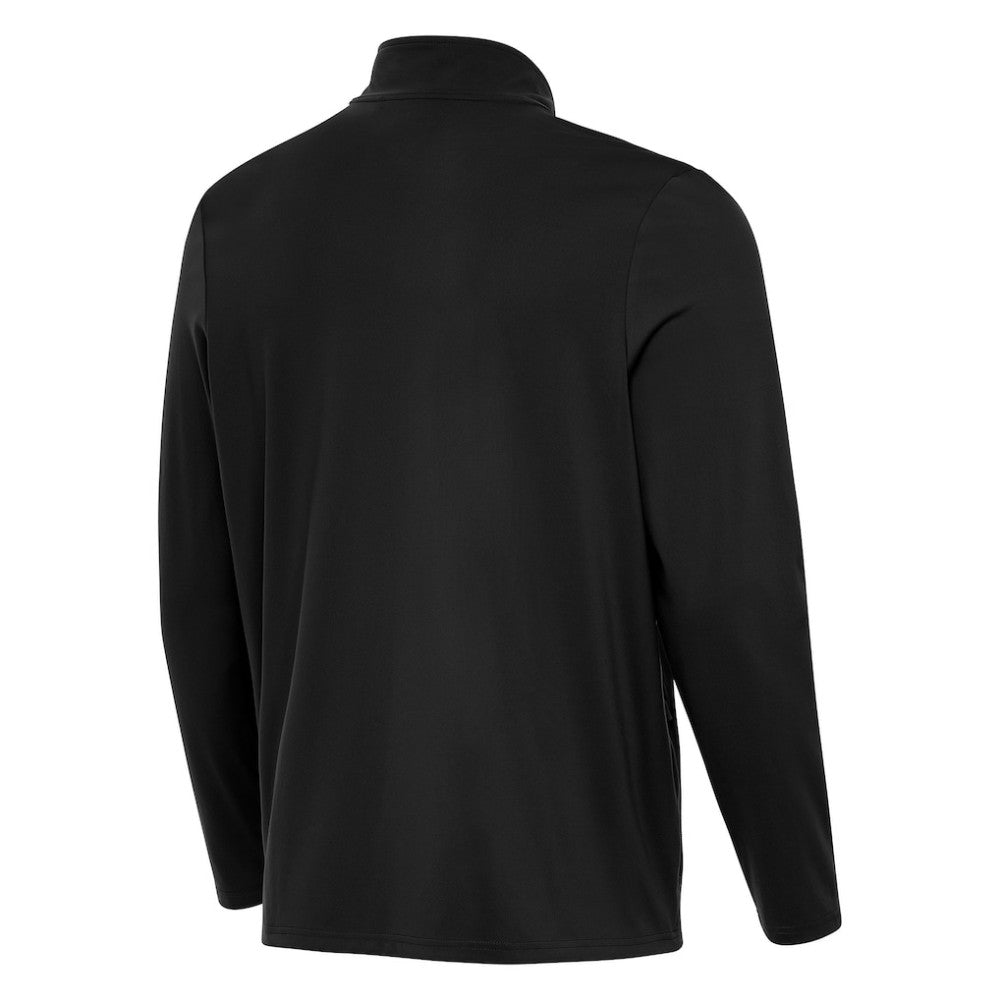 Boston Bruins Antigua Perilous Quarter-Zip Sweatshirt - Black - NHL