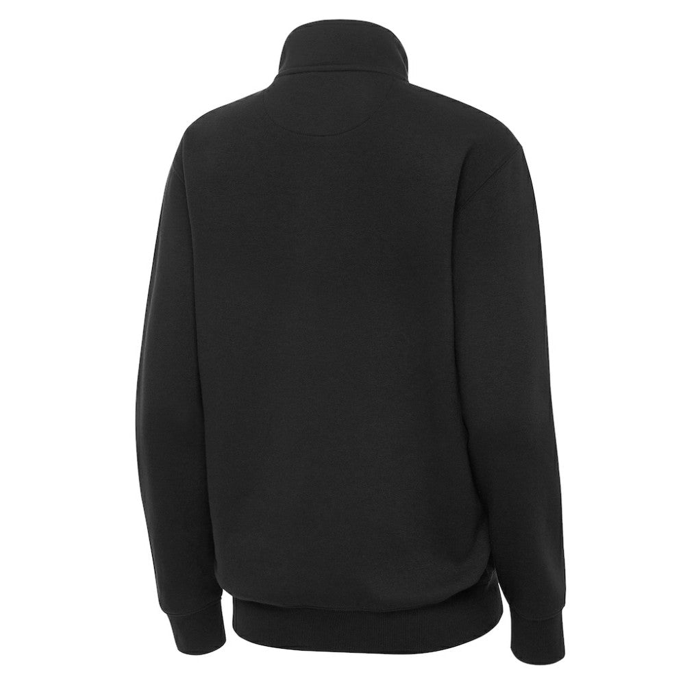 Boston Bruins Antigua Women's Victory Quarter-Zip Pullover Top - Black - NHL