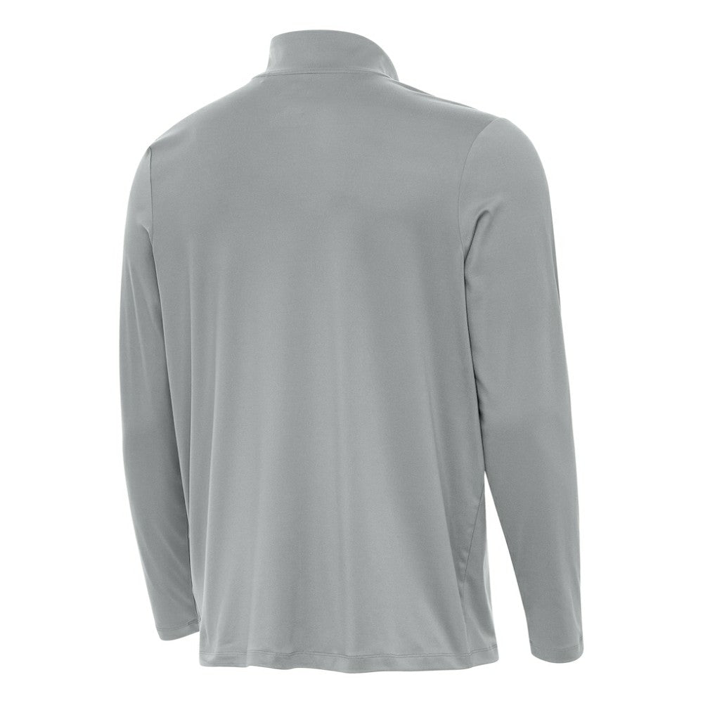Boston Bruins Antigua Reprocess Quarter-Zip Pullover - Gray - NHL
