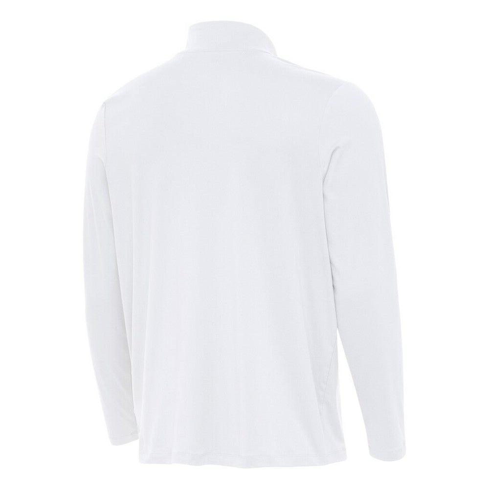 St. Louis Blues Antigua Reprocess Quarter-Zip Pullover - White - NHL