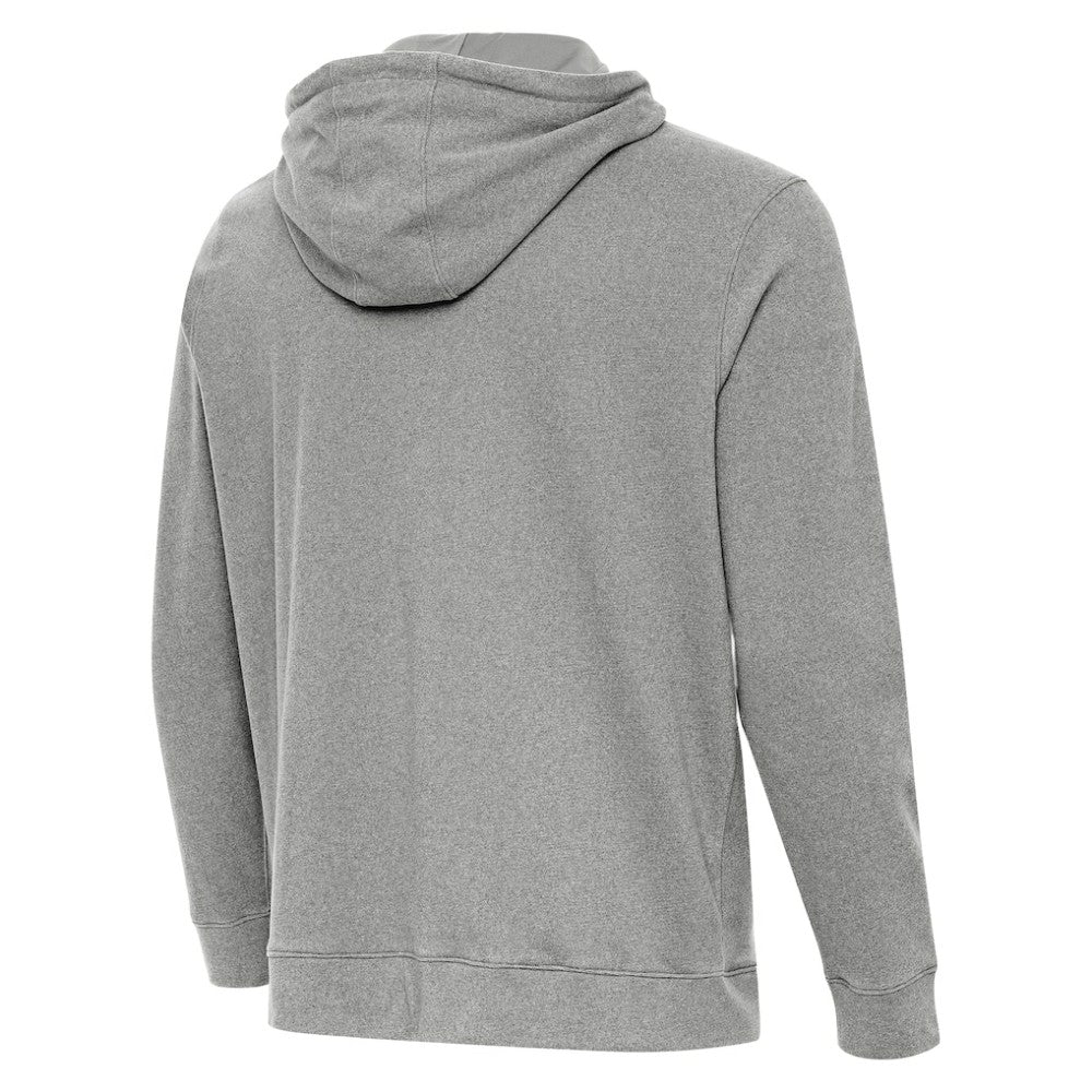 St. Louis Blues Antigua Cloud Pullover Hoodie - Heather Black - NHL