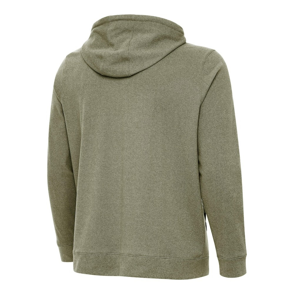 Boston Bruins Antigua Effortless Full-Zip Hoodie - Olive - NHL