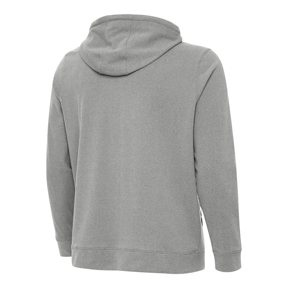 Boston Bruins Antigua Effortless Full-Zip Hoodie - Heather Gray - NHL