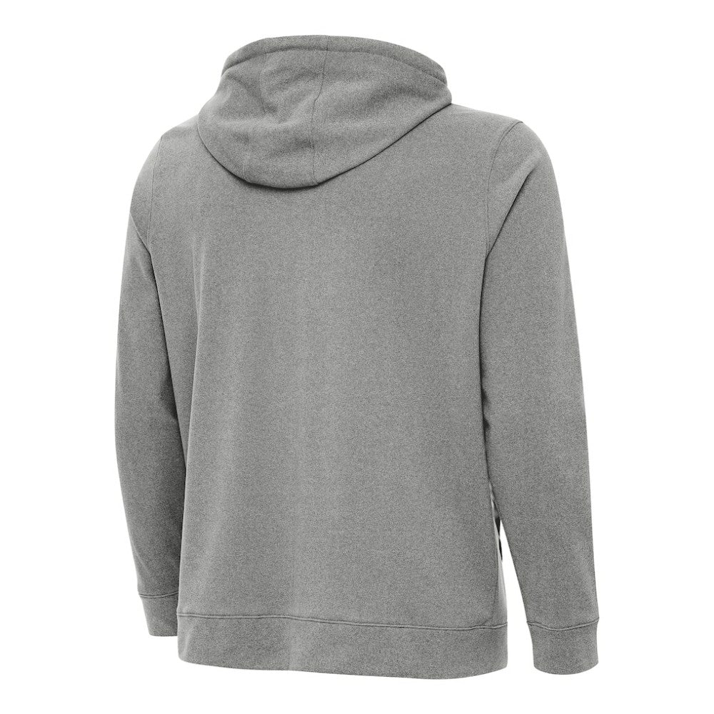 Boston Bruins Antigua Effortless Full-Zip Hoodie - Heather Black - NHL