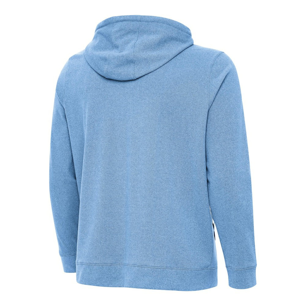 St. Louis Blues Antigua Effortless Full-Zip Hoodie - Heather Blue - NHL