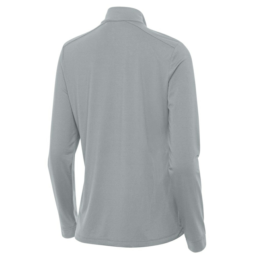 St. Louis Blues Antigua Women's Intent Quarter-Zip Pullover - Gray - NHL