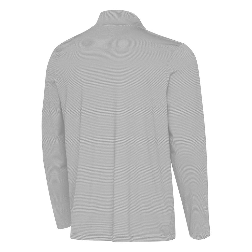 St. Louis Blues Antigua Twine Quarter-Zip Pullover - Gray - NHL