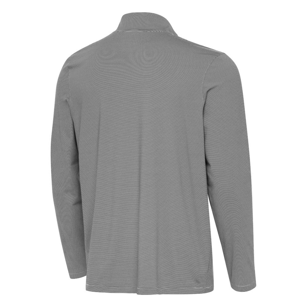 St. Louis Blues Antigua Twine Quarter-Zip Pullover - Black - NHL