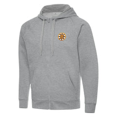 Boston Bruins Antigua Victory Full-Zip Hoodie - Heather Gray - NHL