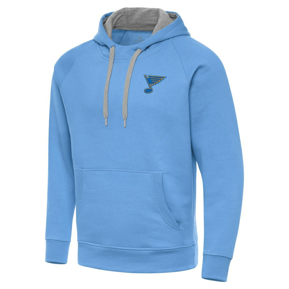St. Louis Blues Antigua Victory Pullover Hoodie - Blue - NHL