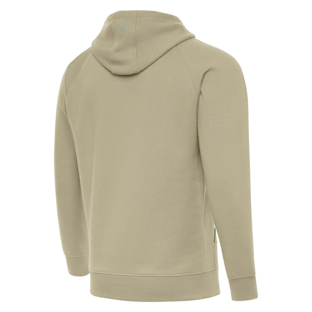 Boston Bruins Antigua Victory Pullover Hoodie - Khaki - NHL