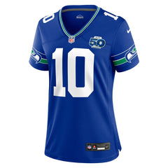 Cooper Kupp Seattle Seahawks Women's Alternate 50th Season Game Jersey Royal | Nike for Sale
