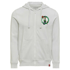 Boston Celtics Sportiqe Buxton Premium Full-Zip Hoodie Gray - NBA
