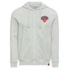 New York Knicks Sportiqe Buxton Premium Full-Zip Hoodie Gray - NBA