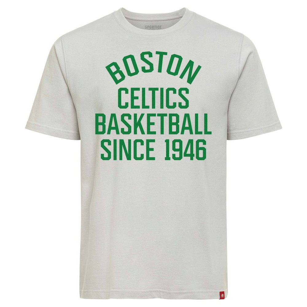 Boston Celtics Sportiqe Unisex Genuine Issue Collection Duke T-Shirt Gray - NBA