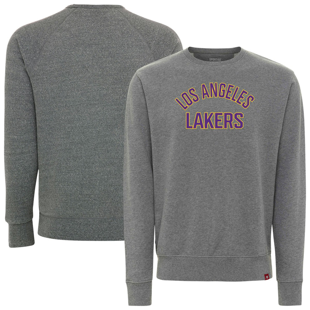 Los Angeles Lakers Sportiqe Unisex Genuine Issue Collection Biltmore Sweatshirt Gray - NBA