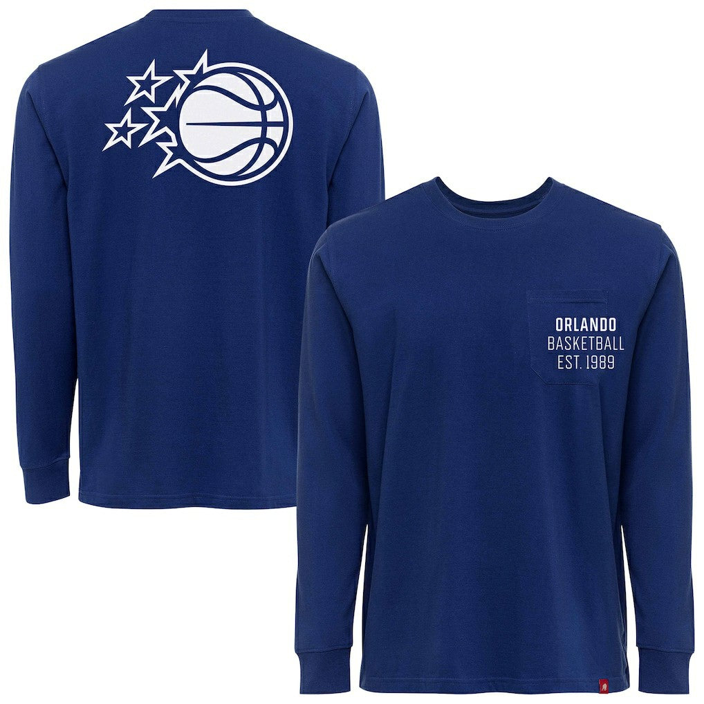 Orlando Magic Sportiqe Unisex Genuine Issue Collection Wales Long Sleeve T-Shirt Blue - NBA
